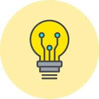 Light Bulb Vector Icon