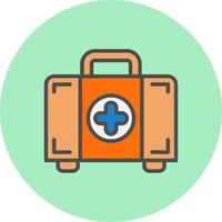 First Aid Box Vector Icon Design