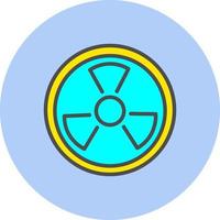 Nuclear Energy Vector Icon Design