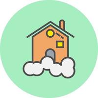 diseño de icono de vector de smog