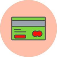 icono de vector de tarjeta de crédito