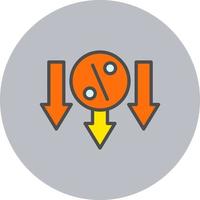 Decrease Vector  Icon