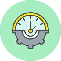 Time Manage Vector  Icon