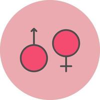 Gender Sign Vector  Icon