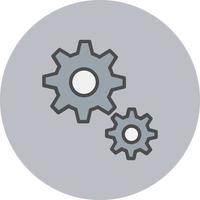 Gears Vector  Icon