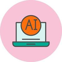 icono de vector de ai