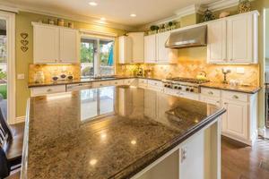 Beautiful Custom Kitchen Interior photo