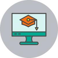 Elearning Vector Icon