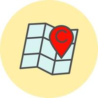 Map Locator Vector Icon