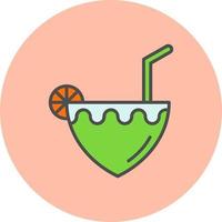 Coconut Vector Icon