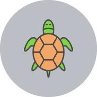 icono de vector de tortuga