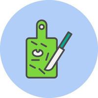 Cutting Board Icon vector