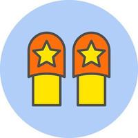 Slippers Vector Icon