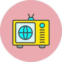 Television Vector Icon