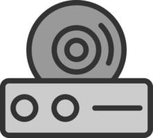 Bluray Vector Icon Design