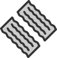 Bacon Vector Icon Design