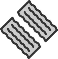 Bacon Vector Icon Design