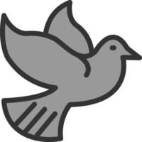 Pigeon Vector Icon Design