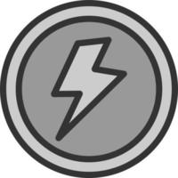 Charge Vector Icon Design