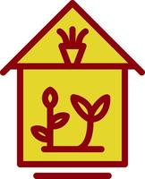 Greenhouse Vector Icon Design