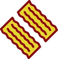 Bacon Vector Icon Design