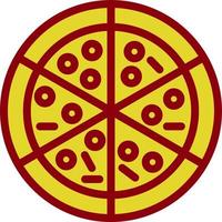 diseño de icono de vector de pizza