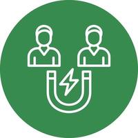 Candidates Attraction Vector Icon Design