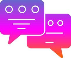 Communication Vector Icon Design