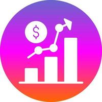 Business Growth Vector Icon Design