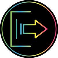 Logout Vector Icon Design