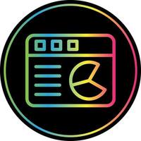 Dashboard Vector Icon Design