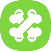Bone Vector Icon Design