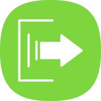 Logout Vector Icon Design