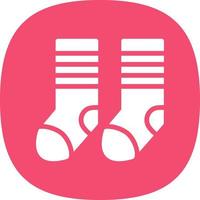 Socks Vector Icon Design