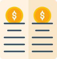 Balance Sheet Vector Icon Design