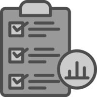 Project Status Vector Icon Design