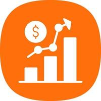 Business Growth Vector Icon Design