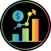 Business Growth Vector Icon Design