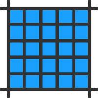 Square Layout Vector Icon Design