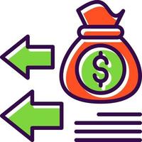 Return On Investment Vector Icon Design