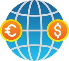 Foreign Investment Vector Icon Design