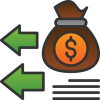 Return On Investment Vector Icon Design