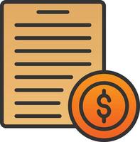 Dividends Vector Icon Design