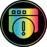 Alert Vector Icon Design