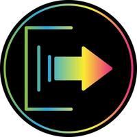 Logout Vector Icon Design