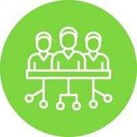 Hr Strategy Vector Icon Design