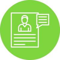 Hr Consulting Vector Icon Design