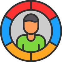 Demographics Vector Icon Design