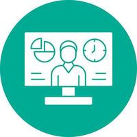 Hr Information System Vector Icon Design