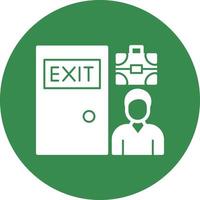 Exit Interview Vector Icon Design